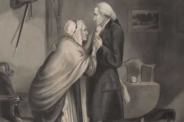 George
Washington and Mary Ball Washington