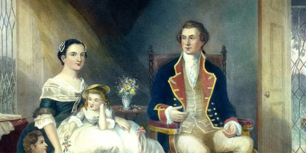 George and Martha Washington