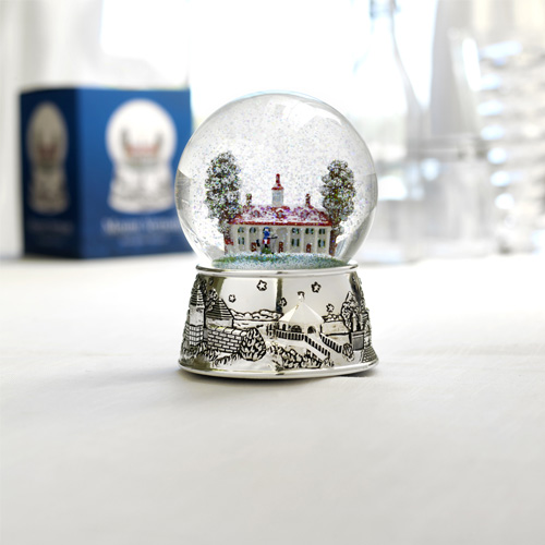 Mount Vernon Musical Snow Globe
