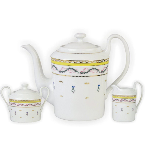 Teapot, Sugar and Creamer