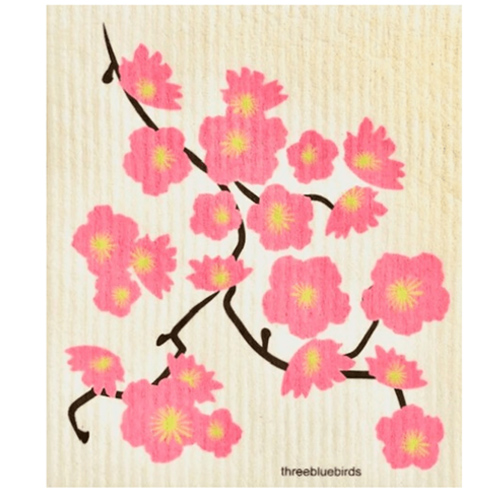 Cherry Blossom Dishcloth