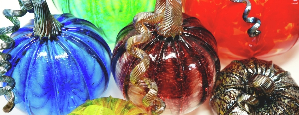 Luke Adams Glass Pumpkins