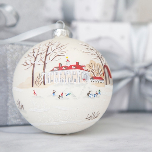 Winter Wonderland Mount Vernon Ornament