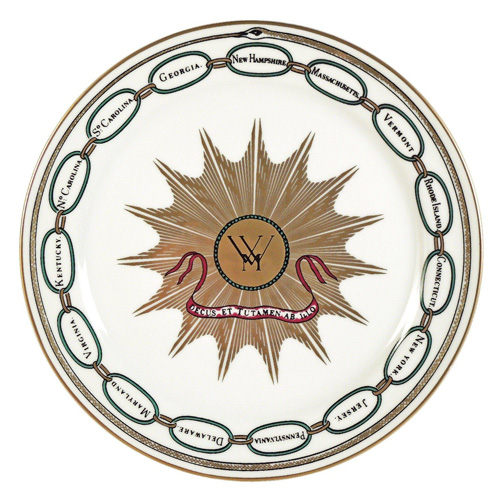 Martha Washington States China Plate